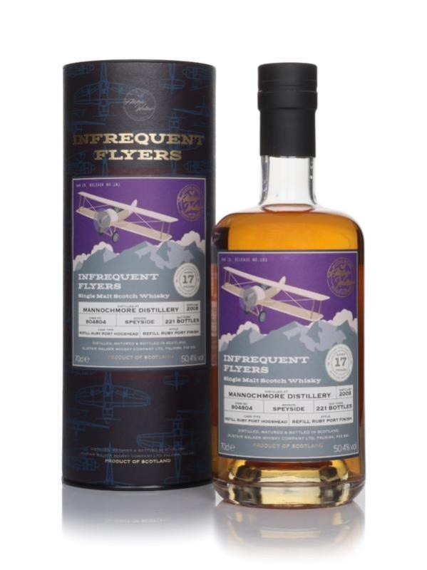 Mannochmore Mannochmore 17 Year Old 2008 (cask 804804) - Infrequent Flyers (Alista Single Malt Whisky