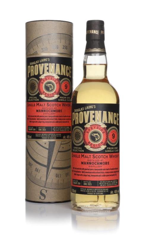 Mannochmore Mannochmore 9 Year Old 2016 - Provenance (Douglas Laing) Single Malt Whisky