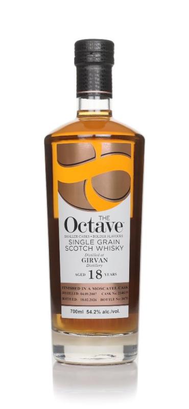 Girvan Girvan 18 Year Old 2007 (cask 2148119) - The Octave (Duncan Taylor) Grain Whisky