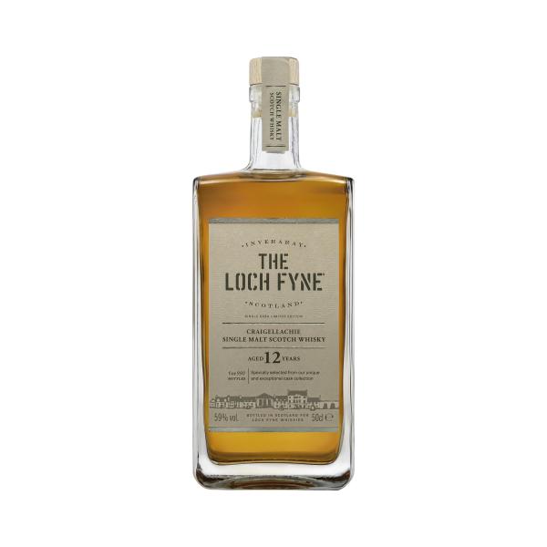 The Loch Fyne Craigellachie 12 Year Old Limited Edition Single Cask Speyside Single Malt Scotch Whisky 50cl