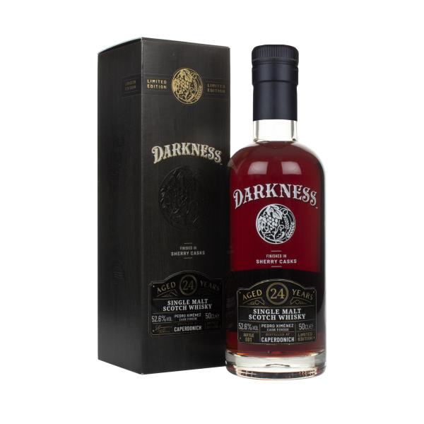 Darkness Caperdonich 24 Year Old Pedro Ximenez Cask Limited Edition Speyside Single Malt Scotch Whisky 70cl