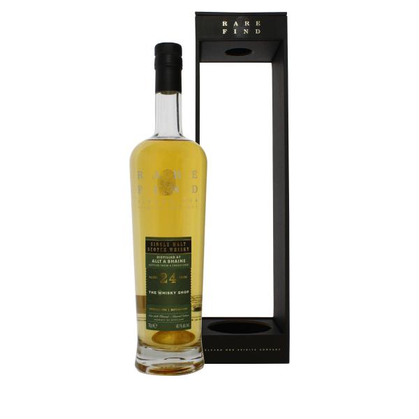 Rare Find Allt a Bhaine 24 Year Old Exclusive Single Cask Speyside Single Malt Scotch Whisky 70cl