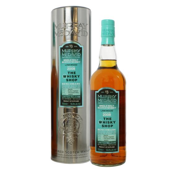 Murray McDavid Murray McDavid Linkwood 2008 13 Year Old Exclusive Single Cask Speyside Single Malt Scotch Whisky 70cl