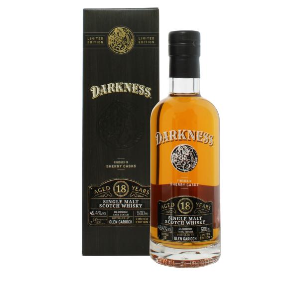 Darkness Darkness Glen Garioch 18 Year Old Oloroso Limited Edition Highland Single Malt Scotch Whisky 50cl