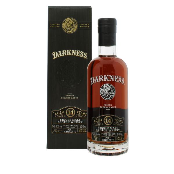 Darkness Port Charlotte 14 Year Old PX Cask Limited Edition Islay Single Malt Scotch Whisky 50cl