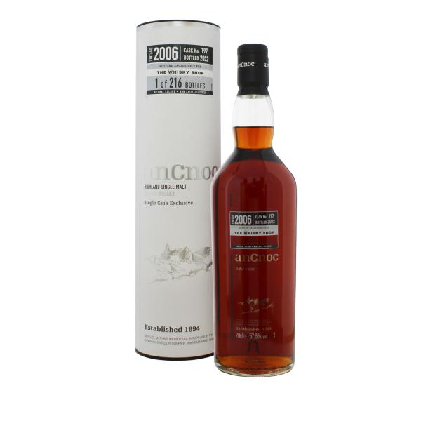 anCnoc 2006 Sherry Cask Exclusive Single Cask Highland Single Malt Scotch Whisky 70cl