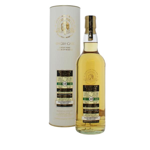 Duncan Taylor Duncan Taylor Glenrothes 2009 12 Year Old Limited Edition Single Cask Speyside Single Malt Scotch Whisky 70cl