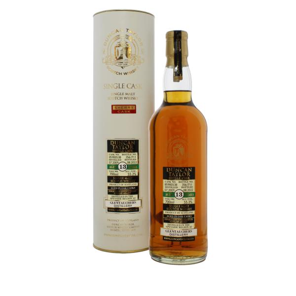 Duncan Taylor Glentauchers 2009 13 Year Old Limited Edition Single Cask Speyside Single Malt Scotch Whisky 70cl