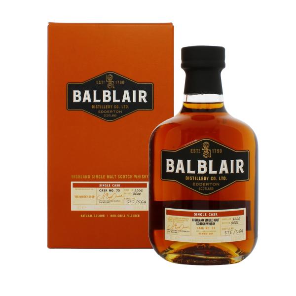 Balblair Balblair 2006 #73 Exclusive Single Cask Highland Single Malt Scotch Whisky 70cl