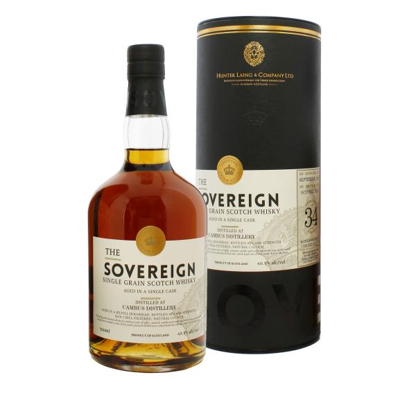 The Sovereign Cambus 34 Year Old Limited Edition Single Cask 70cl