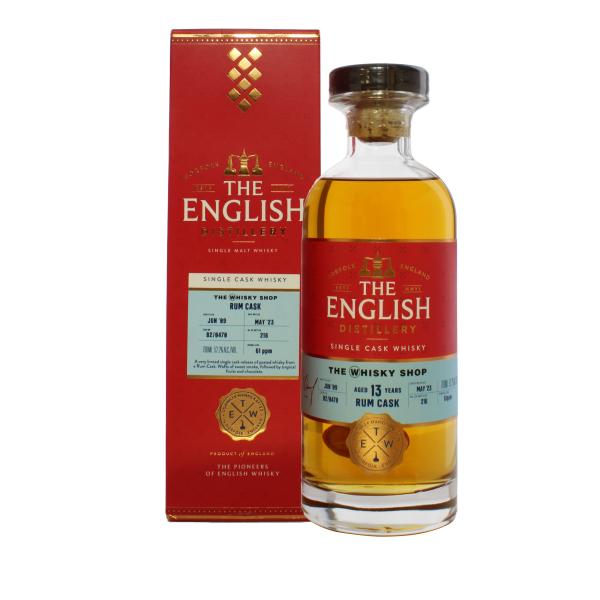 The English Whisky The English Distillery 13 Year Old Rum Cask Exclusive Single Cask 70cl