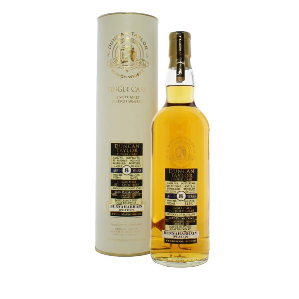 Duncan Taylor Duncan Taylor Single Cask Bunnahabhain Peated 2014 8 Year Old Limited Edition Single Cask Islay Single Malt Scotch Whisky 70cl