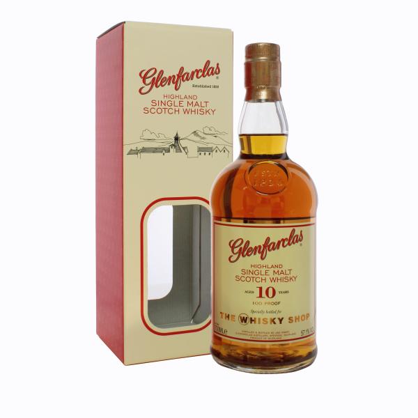 Glenfarclas Glenfarclas 10 Year Old 100 Proof Exclusive Speyside Single Malt Scotch Whisky 70cl