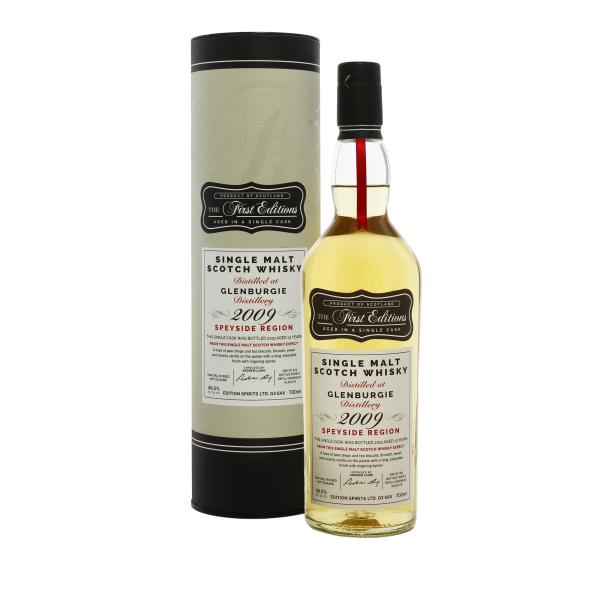 Glenburgie First Editions Glenburgie 2009 13 Year Old HL20278 Limited Edition Single Cask Speyside Single Malt Scotch Whisky 70cl