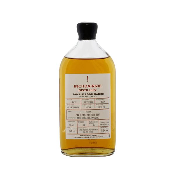 Inchdairnie Sample Room Range Pitkevy Limited Edition Lowland Single Malt Scotch Whisky 50cl