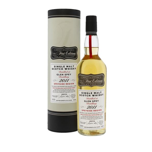 First Editions Glen Spey 2011 12 Year Old Sherry Cask HL20895 Limited Edition Single Cask Speyside Single Malt Scotch Whisky 70cl