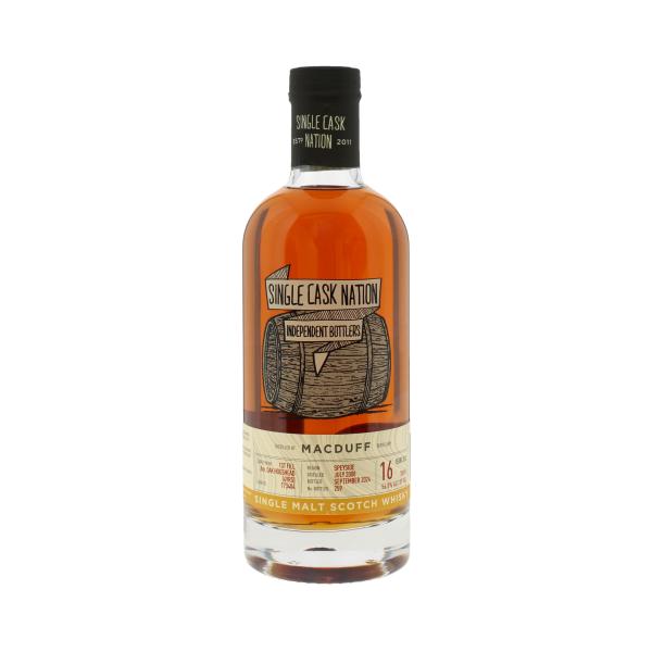 Single Cask Nation Single Cask Nation Macduff 2008 16 Year Old #173404 Exclusive Single Cask Highland Single Malt Scotch Whisky 70cl