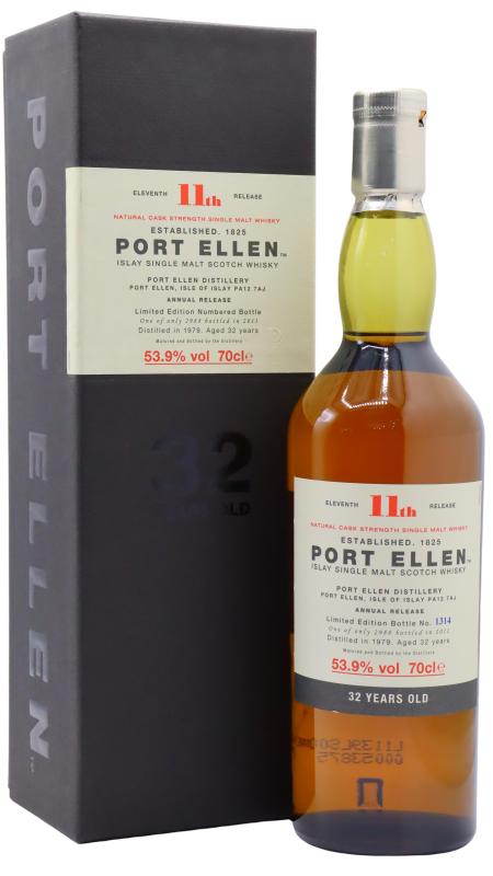 Port Ellen Port Ellen (silent) 11th Release Islay Single Malt Scotch 1979 32 year old Whisky