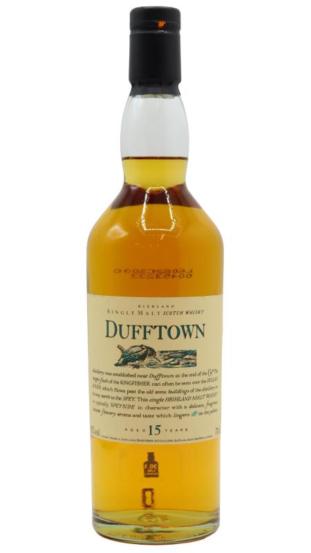 Dufftown Flora & Fauna Single Malt Scotch 15 year old Whisky