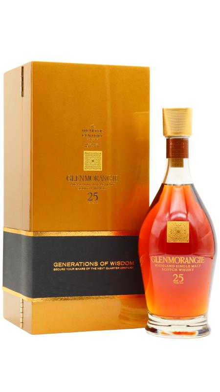 Glenmorangie Glenmorangie The Quarter Century Single Malt Scotch 25 year old Whisky