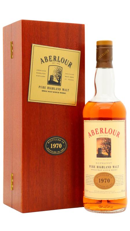Aberlour Aberlour Pure Single Malt Scotch 1970 21 year old Whisky