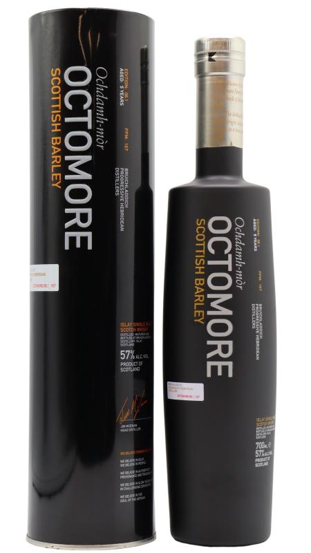 Octomore 06.1 Scottish Barley Islay Single Malt 2008 5 year old Whisky