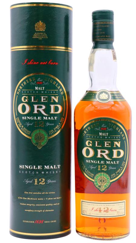 Glen Ord Glen Ord Northern Highland Single Malt Scotch 12 year old Whisky