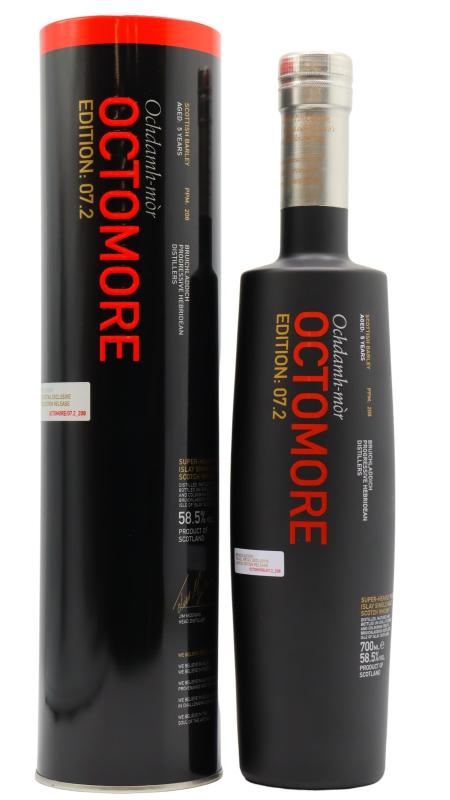 Octomore 07.2 Islay Single Malt 5 year old Whisky
