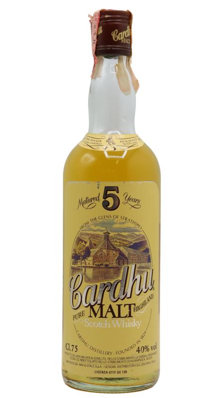 Cardhu Cardhu Pure Highland Malt 5 year old Whisky