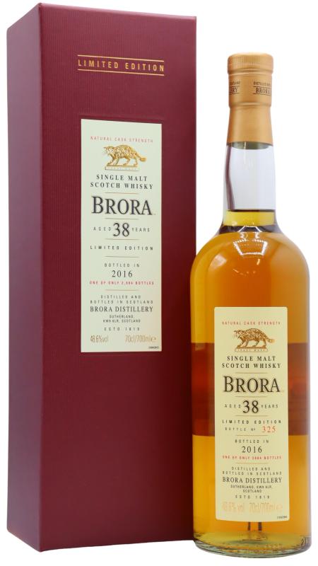 Brora (silent) 2016 Special Release Single Malt Scotch 1977 38 year old Whisky