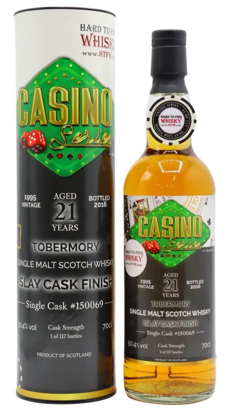 Tobermory Tobermory Casino Series - Single Islay Cask #150069 Blackjac 1995 21 year old Whisky