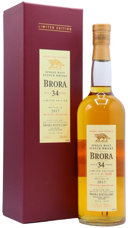 Brora (silent) 2017 Special Release Single Malt Scotch 1982 34 year old Whisky