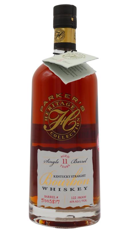 Heaven Hill Parkers Heritage Collection 2017 Bourbon 2006 11 year old Whiskey