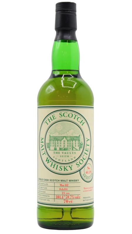 Brora Brora (silent) SMWS Society Cask No. 61.19 1982 21 year old Whisky