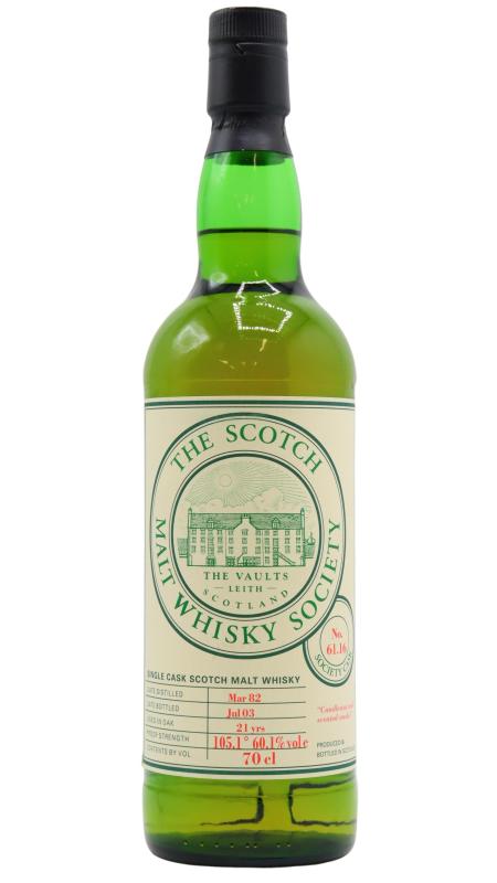Brora Brora (silent) SMWS Scotch Malt Whisky Society 61.16 1982 21 year old Whisky