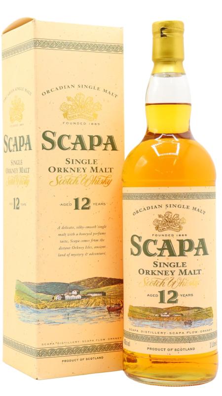 Scapa Scapa Single Orkney Malt 12 year old Whisky