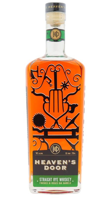 Heaven's Door Straight Rye 92 Proof Whiskey