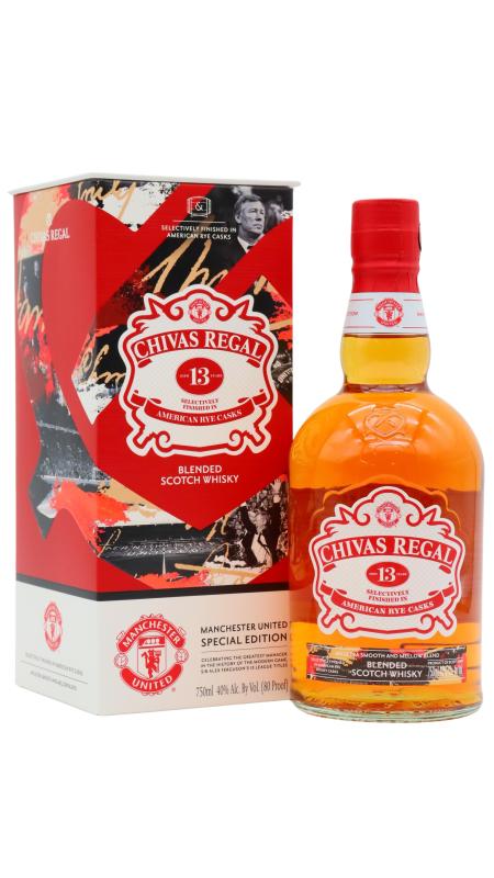 Chivas Regal Chivas Regal Manchester United Special Edition Blended Scotch 13 year old Whisky