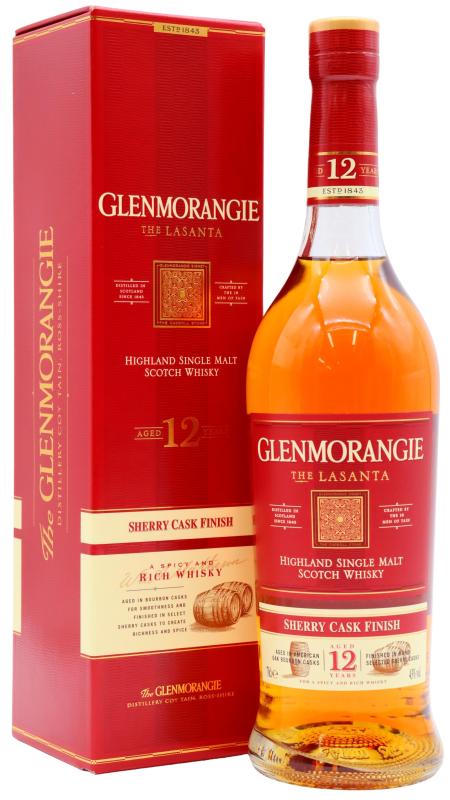 Glenmorangie Glenmorangie Lasanta Sherry Cask Finish 12 year old Whisky