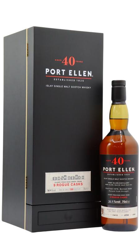 Port Ellen Port Ellen (silent) 9 Rogue Casks Islay Single Malt Scotch 1979 40 year old Whisky