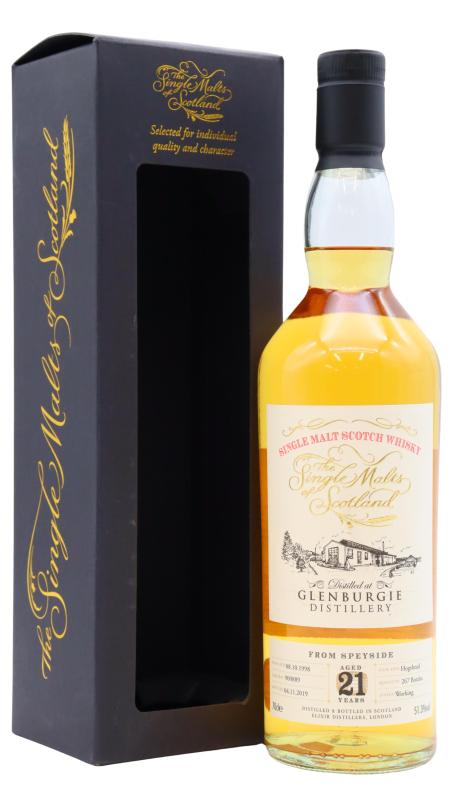 Glenburgie Glenburgie The Single Malts Of Scotland Single Cask #900889 1998 21 year old Whisky