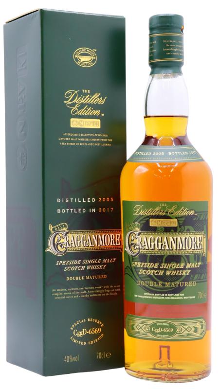 Cragganmore Cragganmore 2017 Distillers Edition Single Malt Scotch 2005 12 year old Whisky