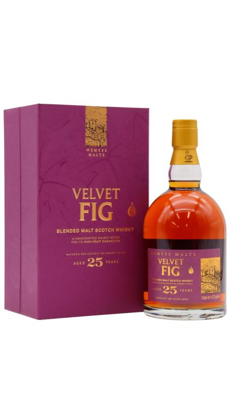 Wemyss Malts Wemyss Malts Velvet Fig Blended Malt Scotch 25 year old Whisky