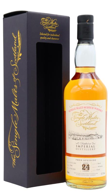 Imperial Imperial (silent) The Single Malts Of Scotland Single Cask #7898 1995 24 year old Whisky