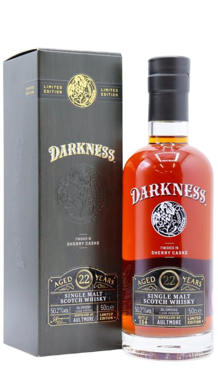 Aultmore Aultmore Darkness - Oloroso Sherry Cask Finish Single Malt 22 year old Whisky
