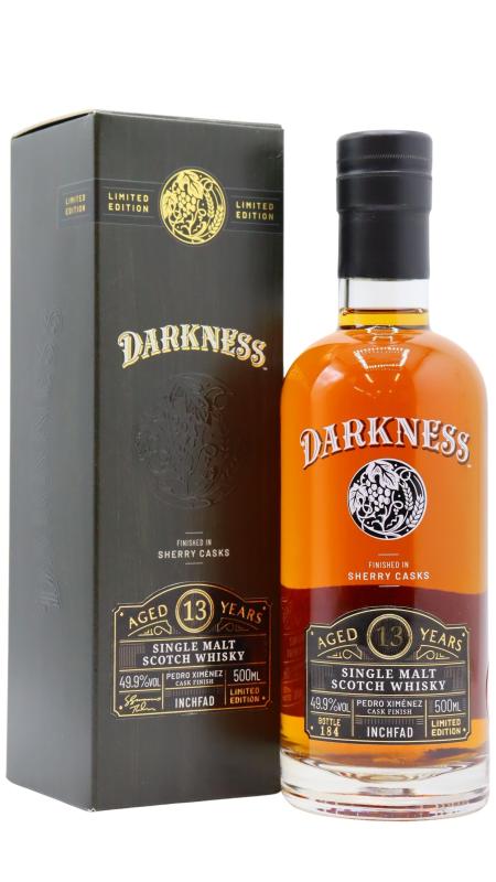 Inchfad Inchfad Darkness - Pedro Ximenez Sherry Cask Finish Single 13 year old Whisky