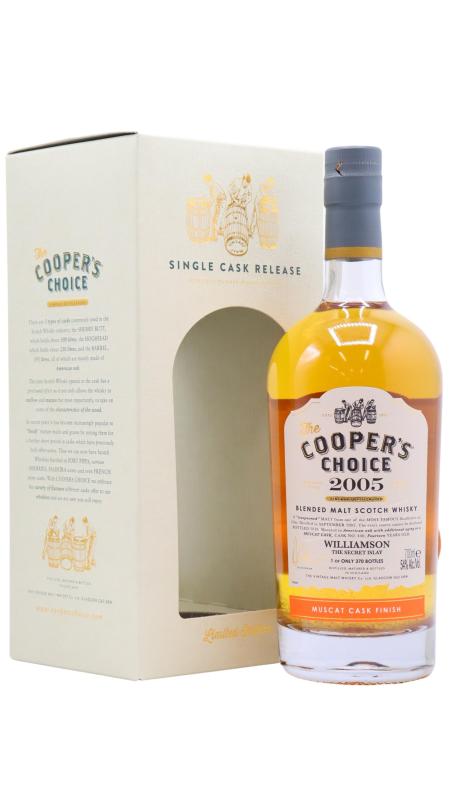 Williamson Cooper's Choice - Blended Malt Single Muscat Cask 2005 14 year old Whisky