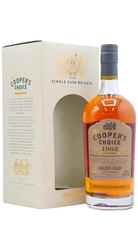 Coopers Choice Golden Grain Blended Grain Single Cask #2 1982 36 year old Whisky