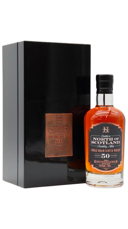 North of Scotland North of Scotland (silent) Single Malts Of Scotland Single Grain Scotch 50 year old Whisky