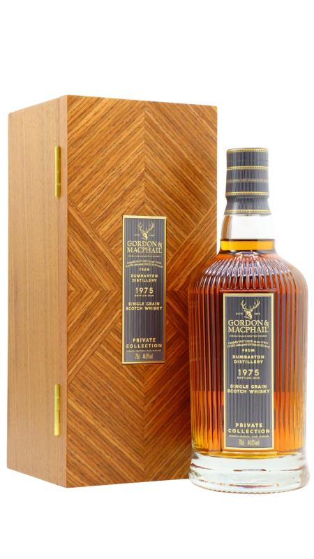 Dumbarton (silent) Gordon & MacPhail Private Collection Single Cask # 1975 45 year old Whisky